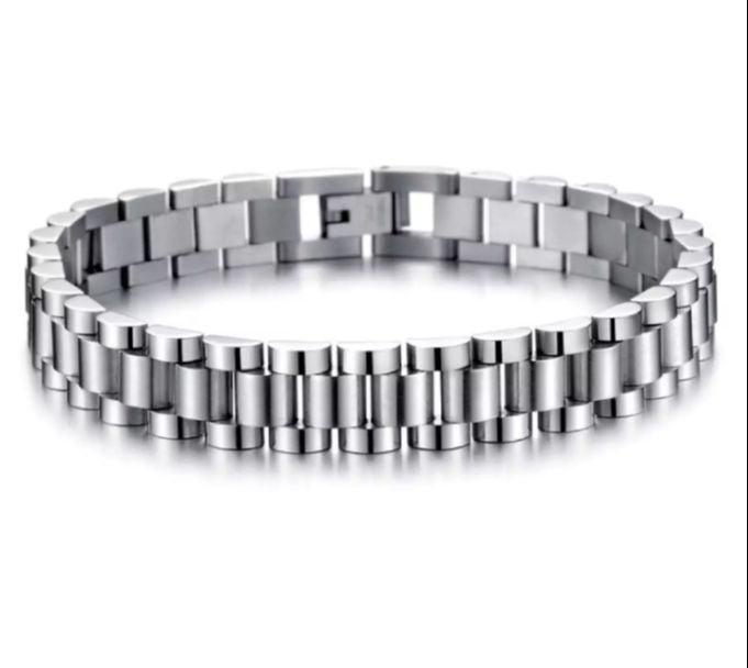 Baguette Link Diamond Bracelet