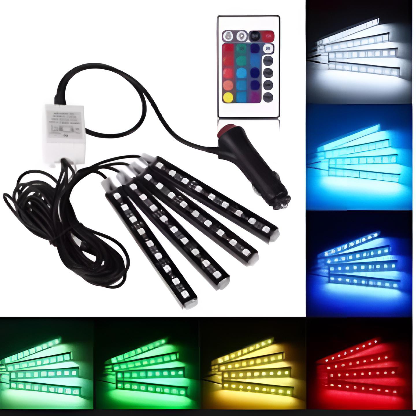 Interior light (with remote) 36 led RGB LIGHT strip