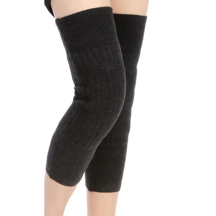 Winter Wool Knee Pads – Warm & Thick Knee Protector