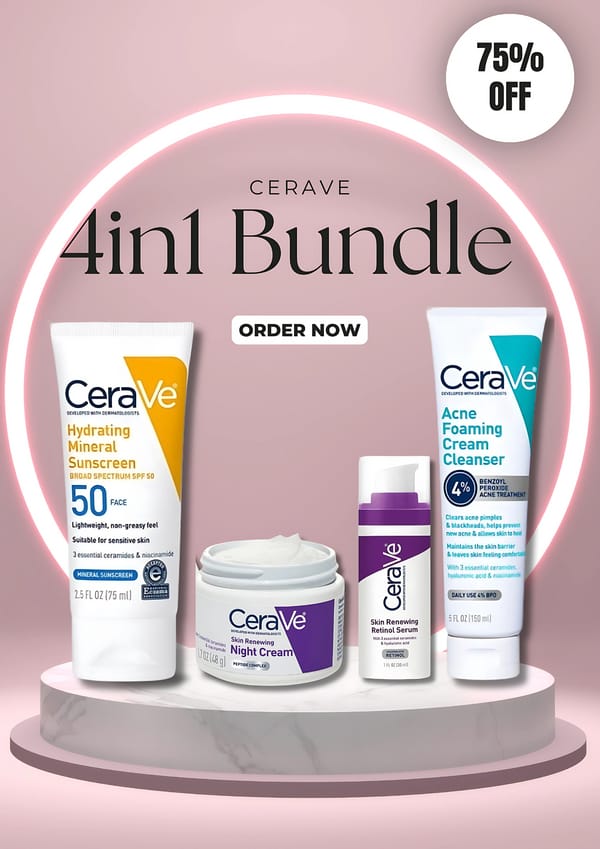 CeraVe 4-in-1 Skincare Kit