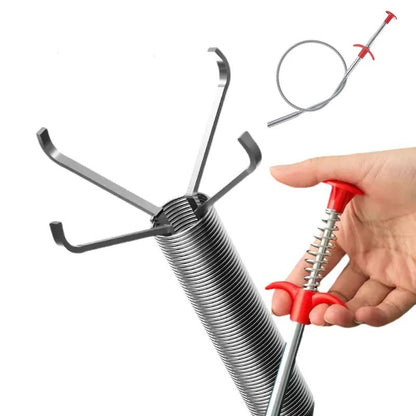 Bendable Drain Clog Dredge Tools Water Sink Cleaner