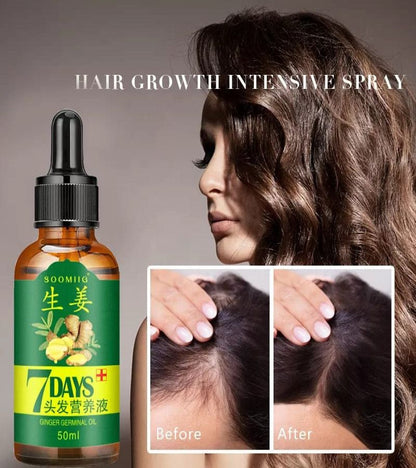 7 Days spray Hair Growth Germinal Serum Oil