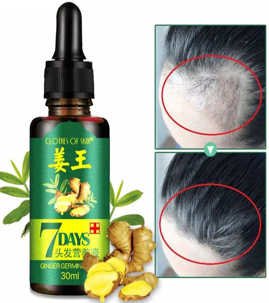 7 Days spray Hair Growth Germinal Serum Oil