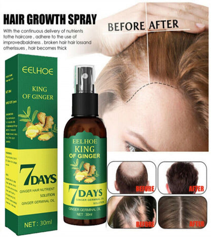 7 Days spray Hair Growth Germinal Serum Oil