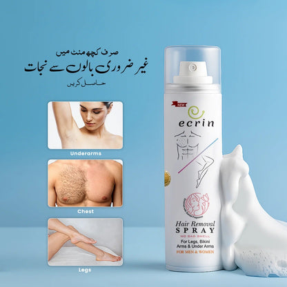 Ecrin Hair Removal Foaming Spray