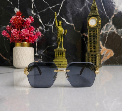 Rimless Square Sunglasses