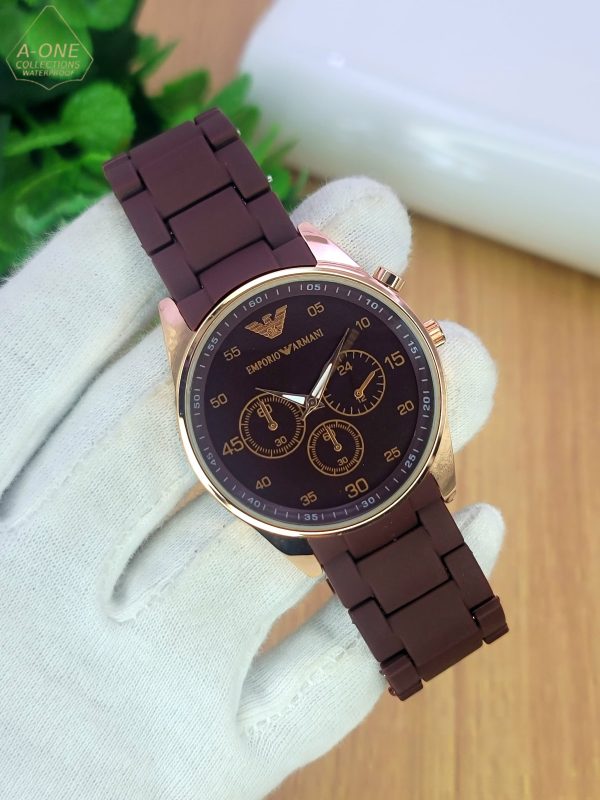 Emporio Armani Stylish Watch Adjustable Strap