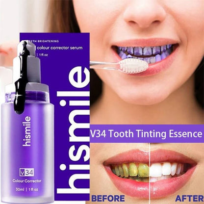Original Hismile V34 Purple Whitening Toothpaste