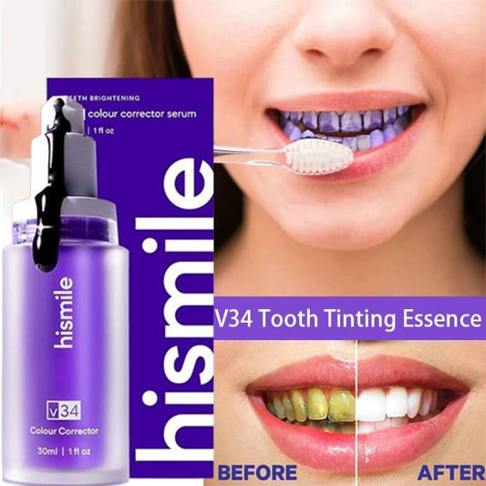 Original Hismile V34 Purple Whitening Toothpaste