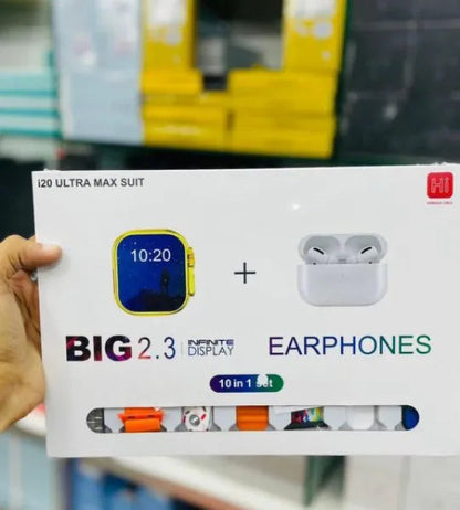 I20 Ultra Max Suit Smart Watch 10 In 1