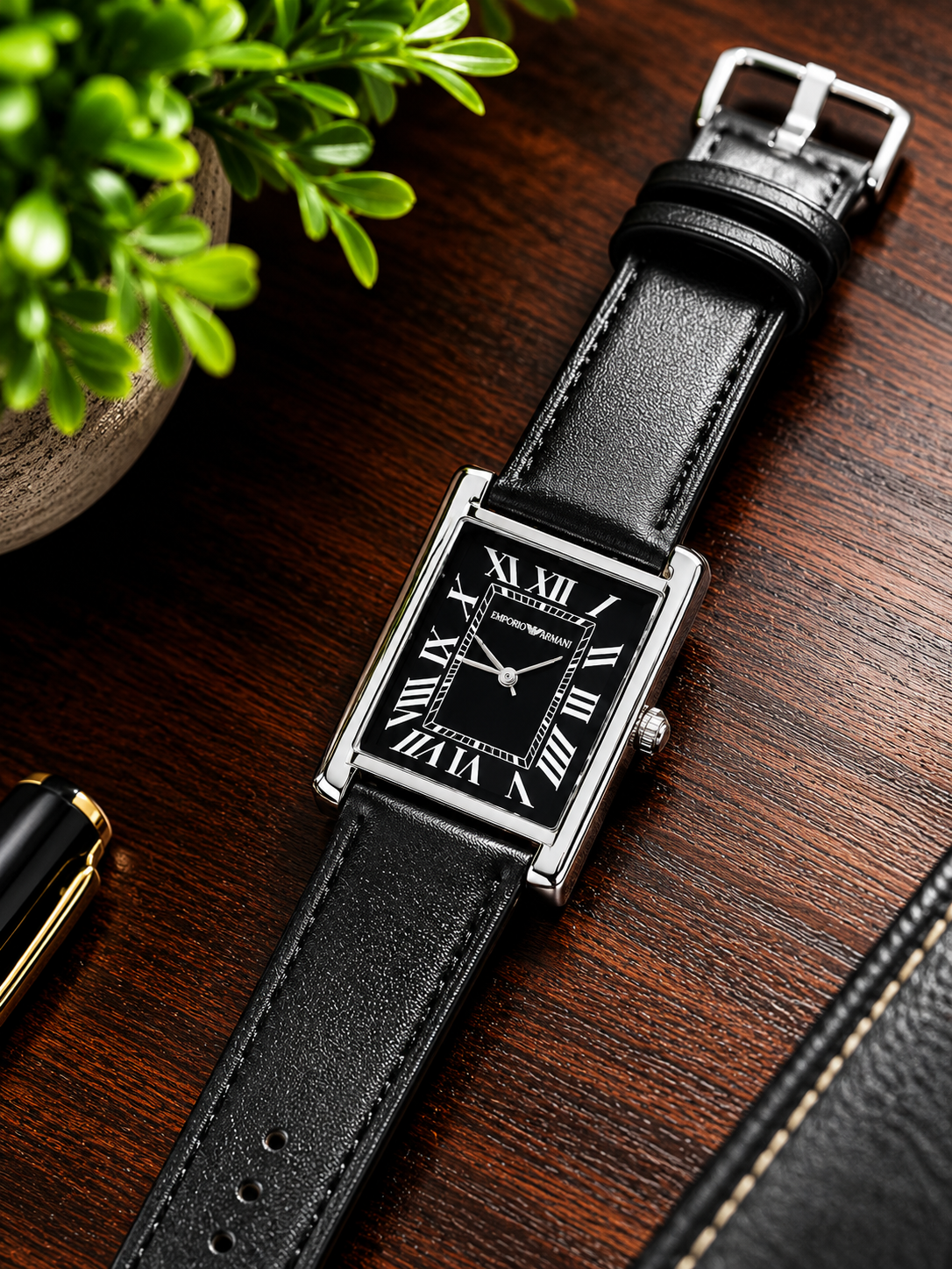 Premium Luxury Wrist Tank Watch