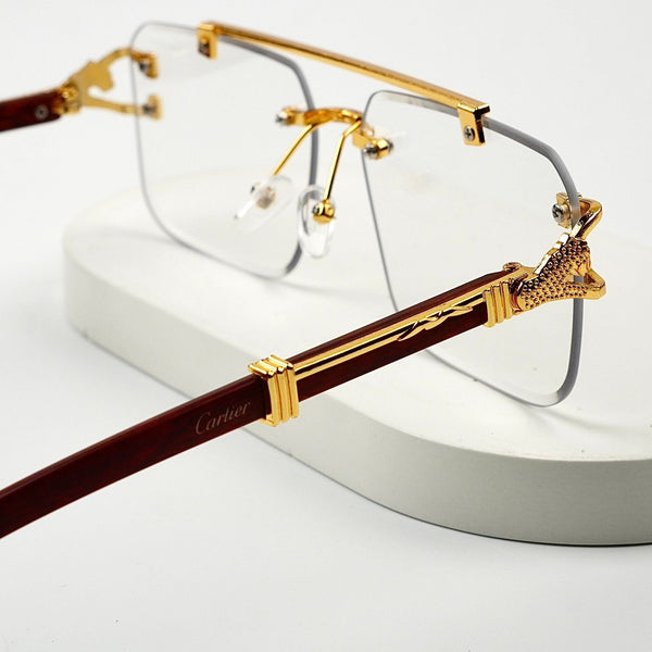 Solar Cheetah Black Transition Glasses | Photochromic UV400 Sunglasses